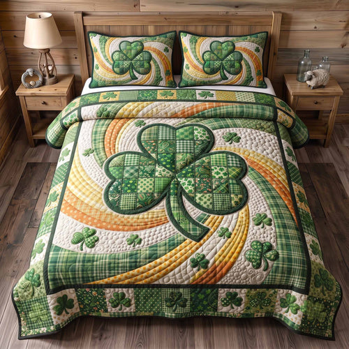 Irish Blessings 3-Piece Quilted Bedding Set GFTOTP20164