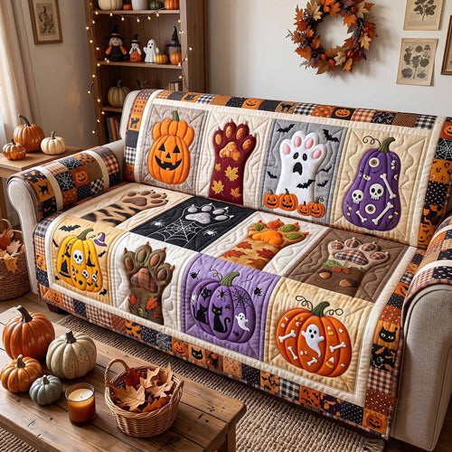 Spooky Paws Quilted Sofa Cover GFTOTP20288