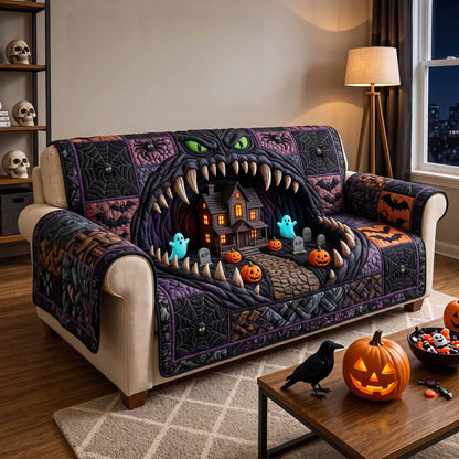 Wicked Hollow Quilted Sofa Cover GFTOTP20294
