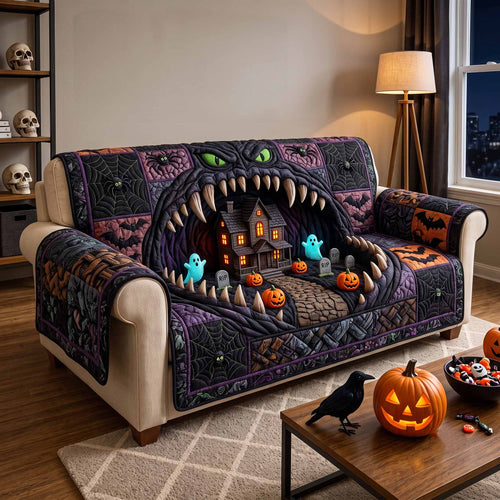Wicked Hollow Quilted Sofa Cover GFTOTP20294