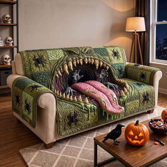 Wicked Hollow Quilted Sofa Cover GFTOTP20296