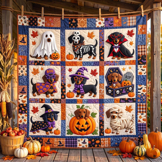 Boo Wiener Quilted Blanket GFTOTP20306