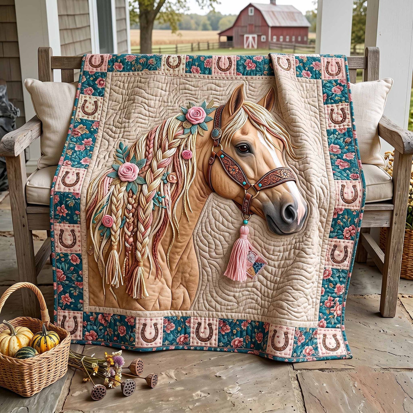 Wild Spirit Quilted Blanket GFTOTP20334