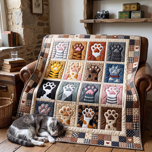 Paws And Purrs Quilted Blanket GFTOTP20336
