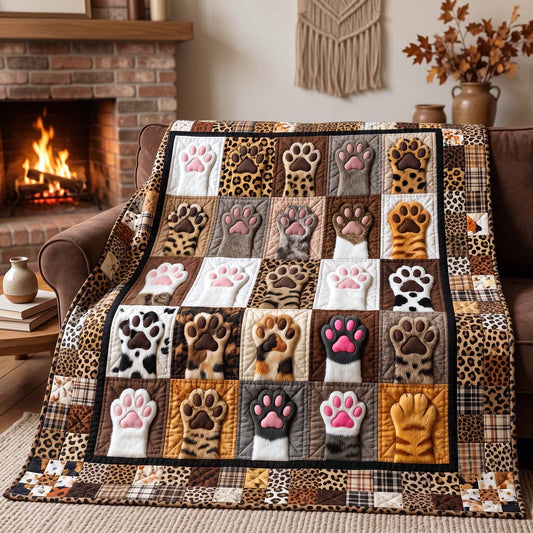 Paws And Purrs Quilted Blanket GFTOTP20337