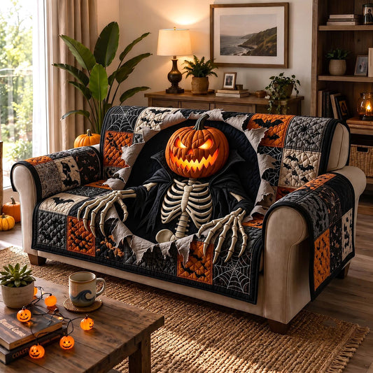 Jack Harvest Quilted Sofa Cover GFTOTP20399
