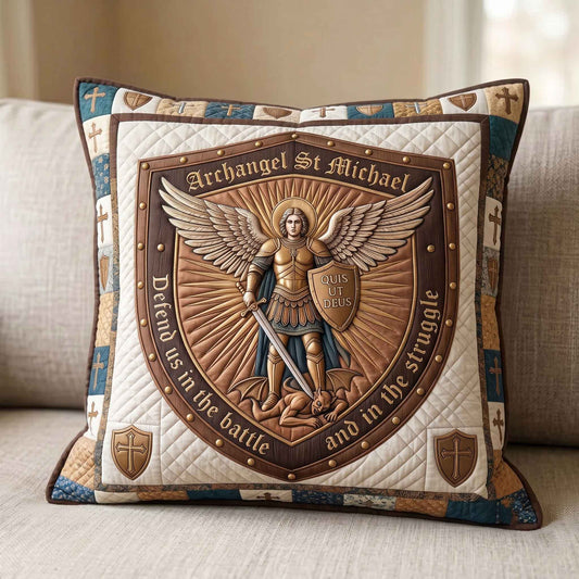 Saint Michael Quilted Pillow Case GFTOTP20434C1