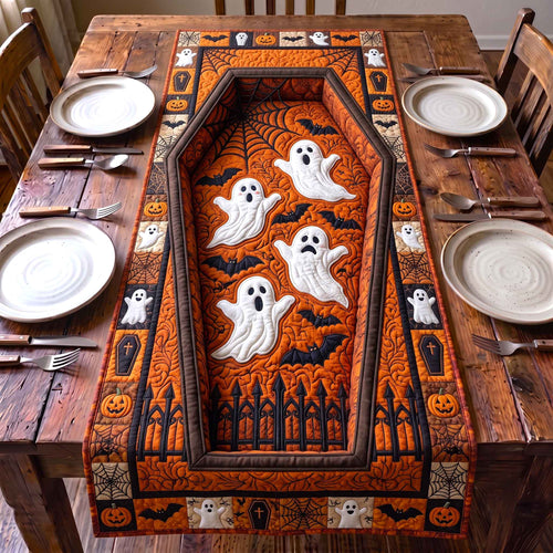 Haunted Coffin Quilted Table Runner GFTOTP20439
