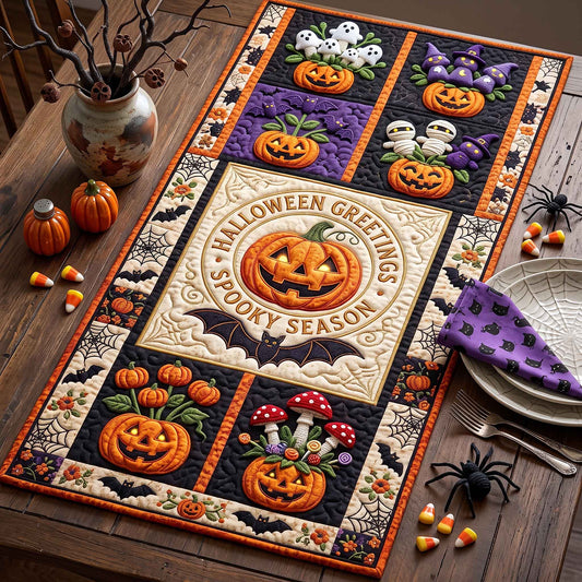 Spooky Blooms Quilted Table Runner GFTOTP20449