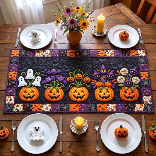 Spooky Blooms Quilted Table Runner GFTOTP20450
