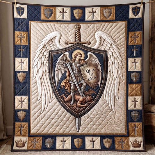 Saint Michael Quilted Blanket GFTOTP20511