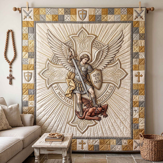 Saint Michael Quilted Blanket GFTOTP20513