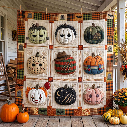 Haunted Pumpkin Quilted Blanket GFTOTP20516