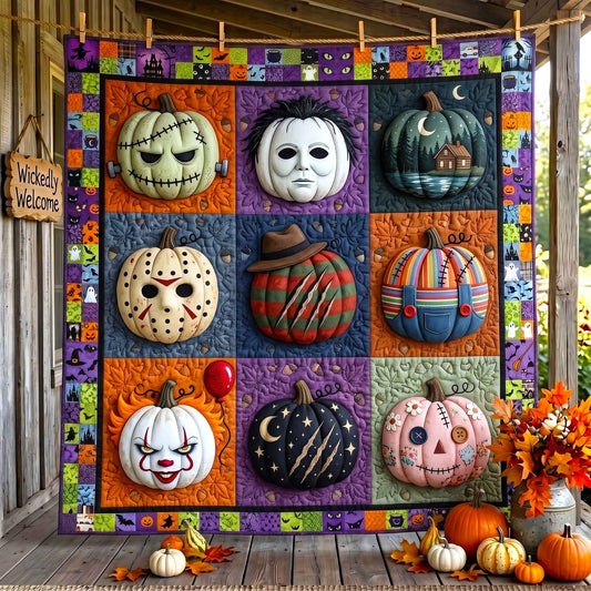 Haunted Pumpkin Quilted Blanket GFTOTP20519