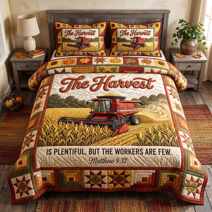 Harvest Of Blessings 3-Piece Quilted Bedding Set GFTOTP20570