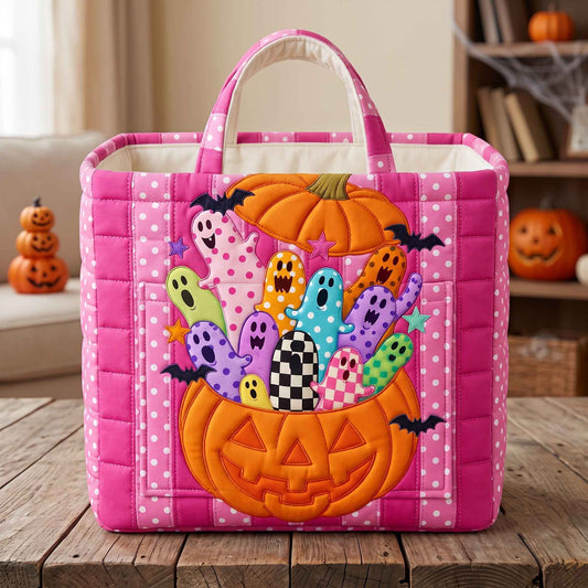 Spooky Season Quilted Storage Basket GFTOTP20614