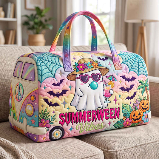 Summerween Ride Quilted Duffle Bag GFTOTP20623