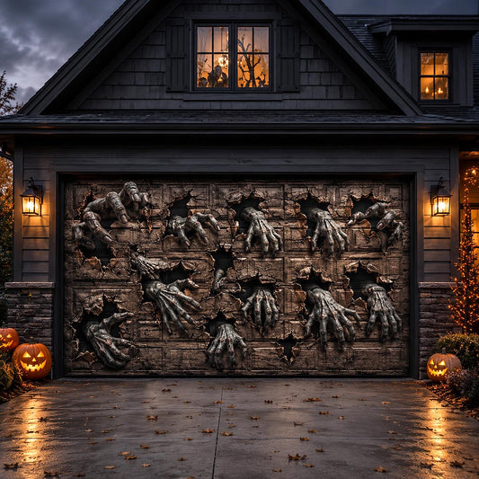 Midnight Terror Garage Door Banner GFTOTP20672