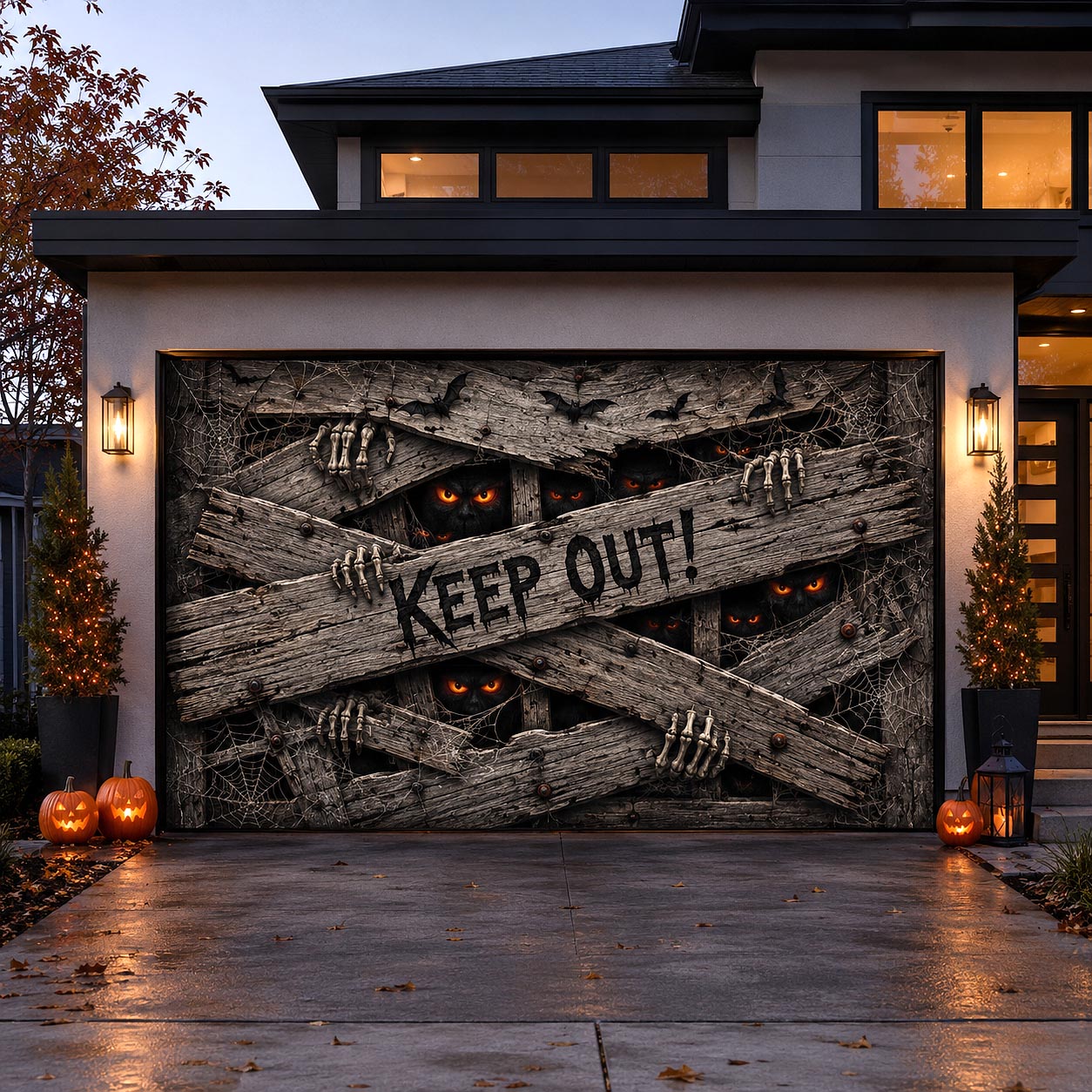 Midnight Terror Garage Door Banner GFTOTP20674