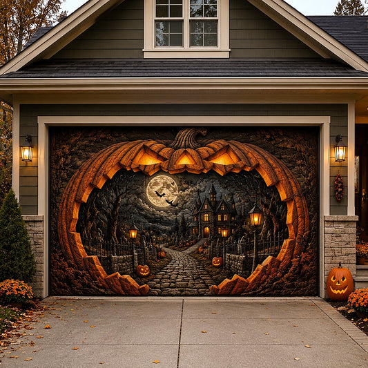 Witching Village Garage Door Banner GFTOTP20678