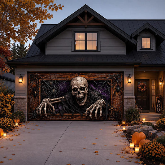Haunted Nightmare Garage Door Banner GFTOTP20679