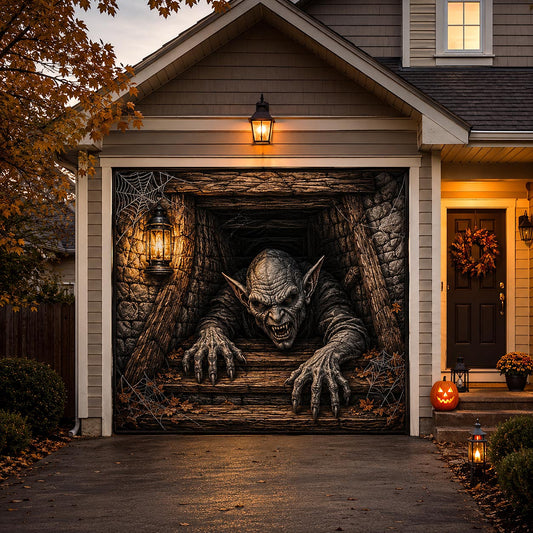 Haunted Nightmare Garage Door Banner GFTOTP20681