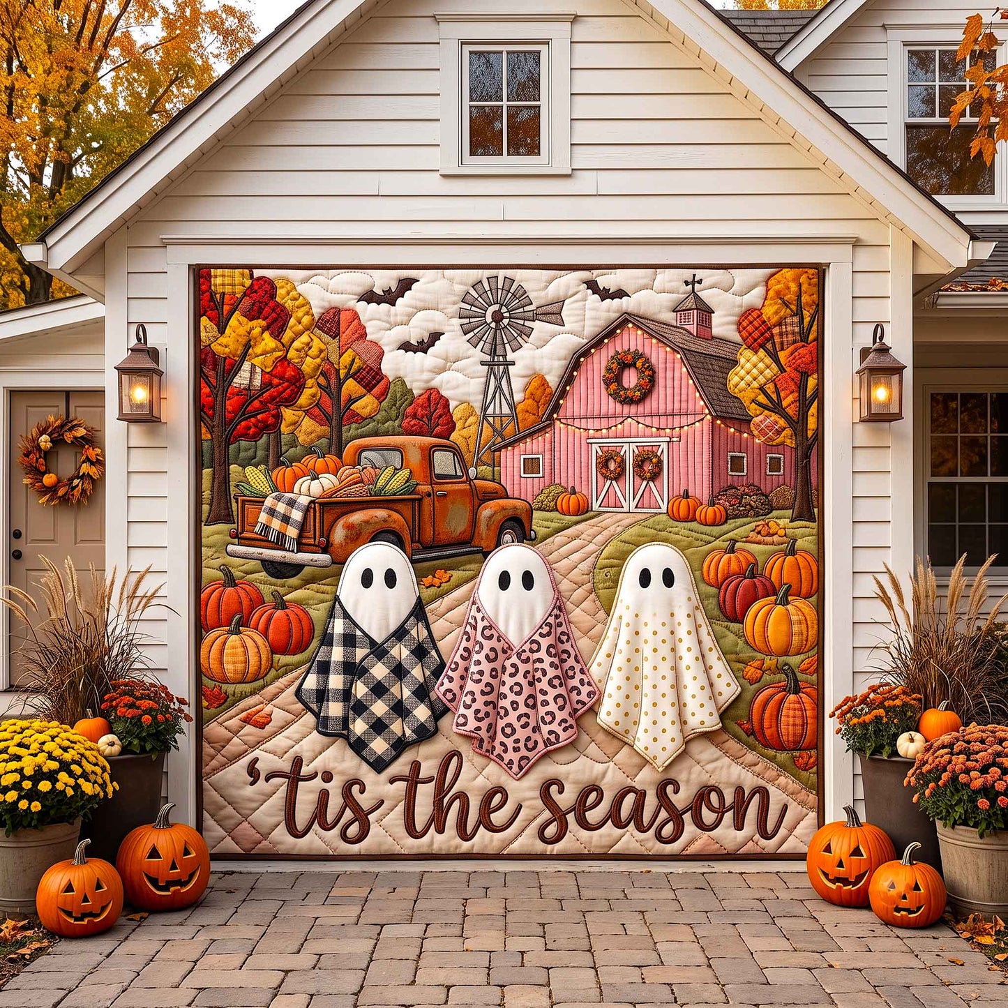 Haunted Homestead Garage Door Banner GFTOTP20706