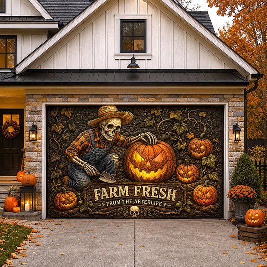 Haunted Homestead Garage Door Banner GFTOTP20707