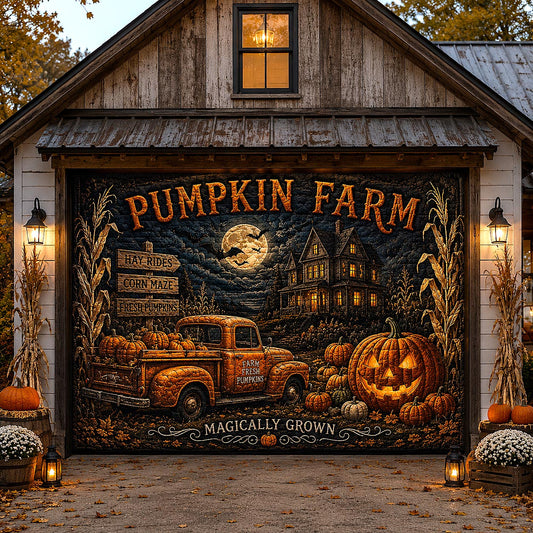 Haunted Homestead Garage Door Banner GFTOTP20708