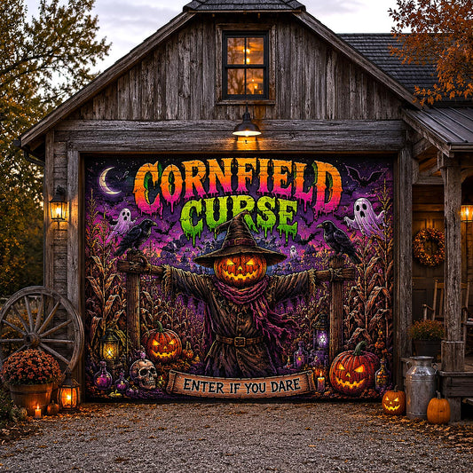 Haunted Homestead Garage Door Banner GFTOTP20710