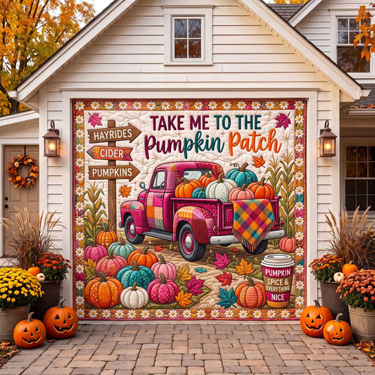 Pumpkin Bliss Garage Door Banner GFTOTP20714