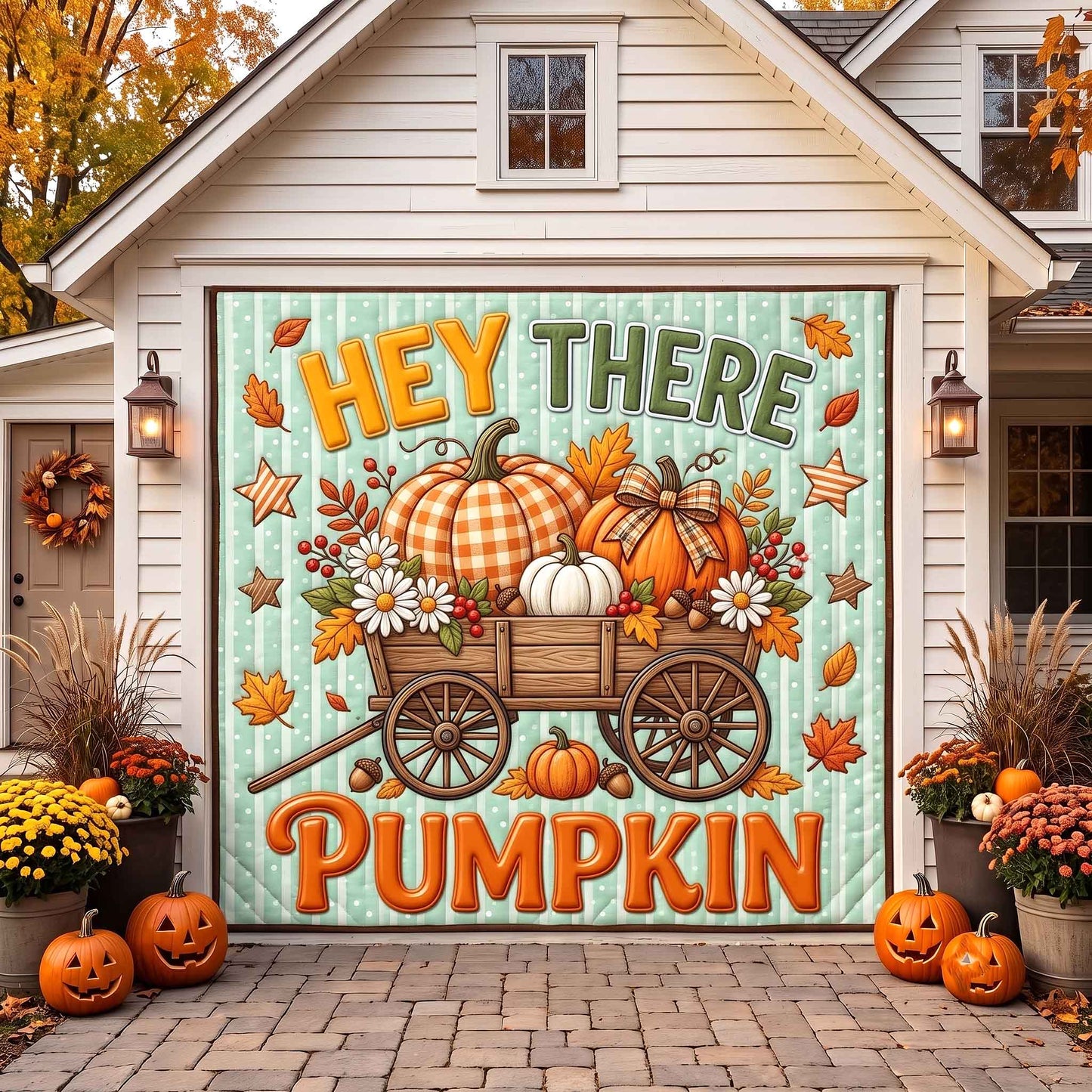 Pumpkin Bliss Garage Door Banner GFTOTP20718