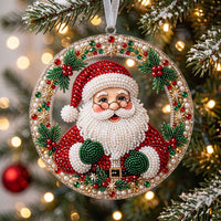 Winter Sparkle Christmas Mica Ornament GFTOTP20896