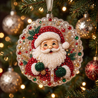 Winter Sparkle Christmas Mica Ornament GFTOTP20897