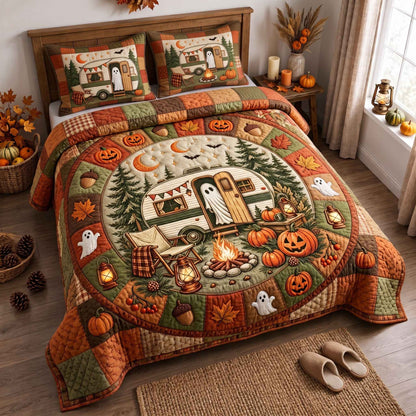 Ghost Campout 3-Piece Quilted Bedding Set GFTOTP20902