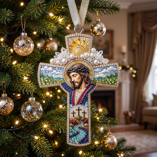 Amazing Grace Christmas Mica Ornament GFTOTP20935