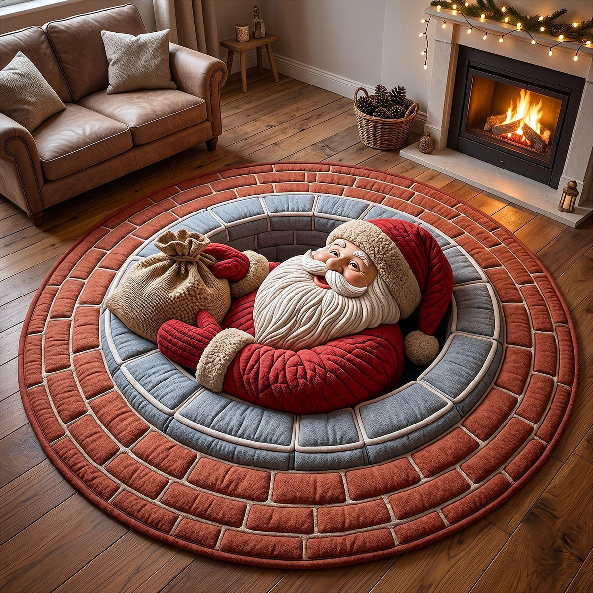 Jolly Workshop Quilted Round Mat GFTOTP20941