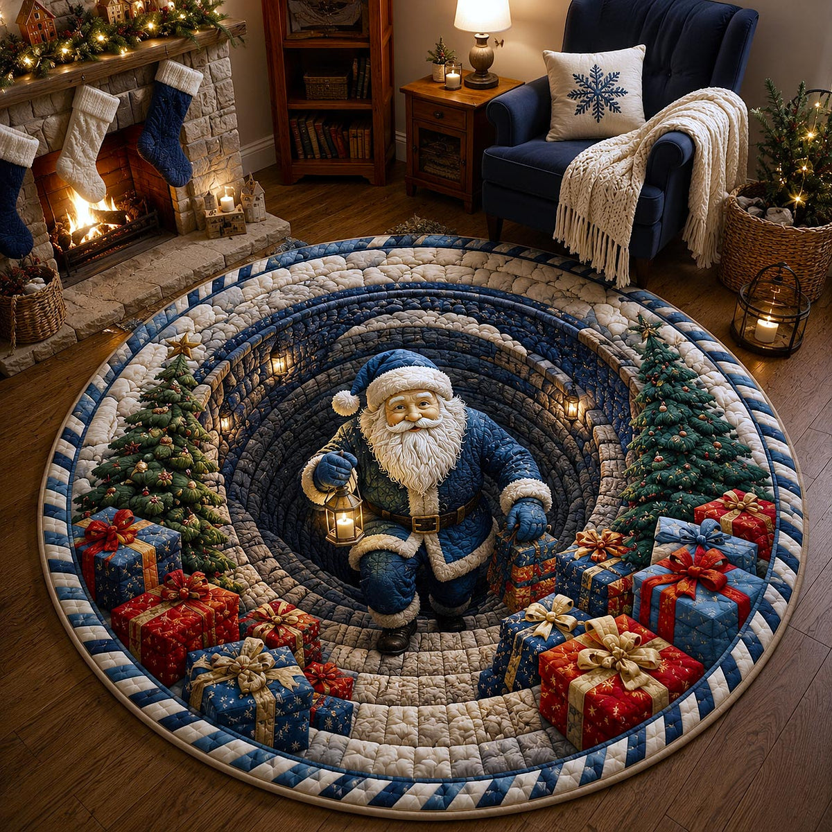 Jolly Workshop Quilted Round Mat GFTOTP20943