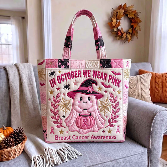 Pink October Quilted Tote Bag GFTOTP21013