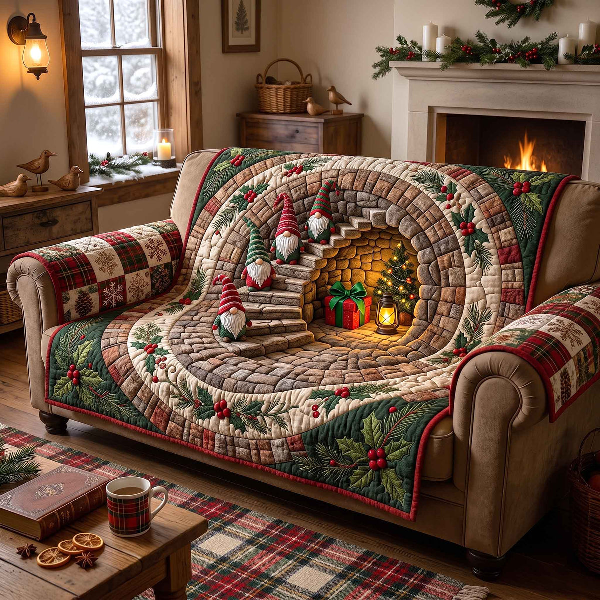 Jolly Workshop Quilted Sofa Cover GFTOTP21022