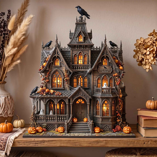 Haunted Manor Wooden Block 3-Layers GFTOTP21038