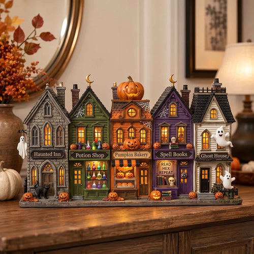 Spooky Town Wooden Block 3-Layers GFTOTP21039
