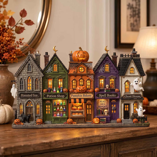 Spooky Town Wooden Block 3-Layers GFTOTP21039