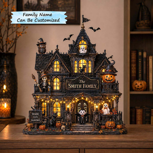 Personalized Nightmare Manor Wooden Block 3-Layers QTCUZ GFTOTP21042