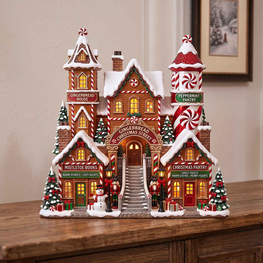 Yuletide Village Wooden Block 3-Layers GFTOTP21080