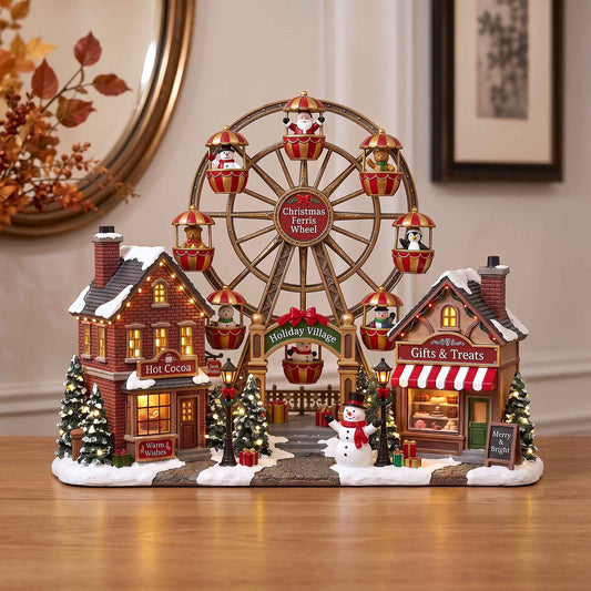 Yuletide Village Wooden Block 3-Layers GFTOTP21081