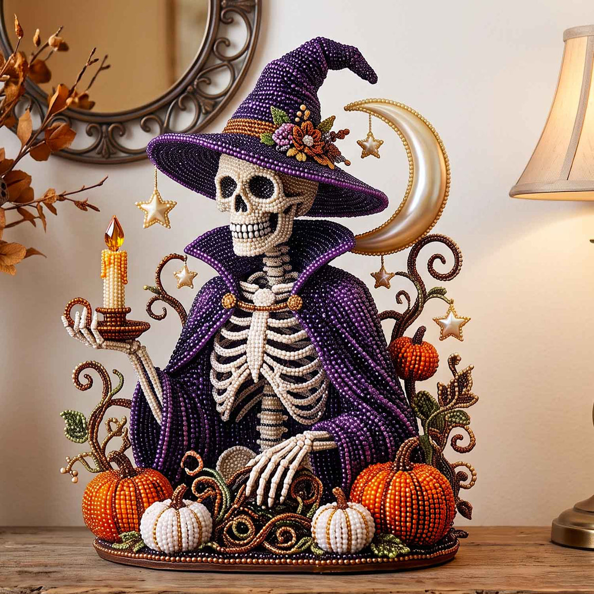 Spooky Pearl Glow Wooden Block 3-Layers GFTOTP21086