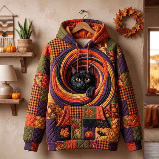 Autumn Black Cat Hoodie GFTOTP21275