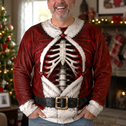 Funny Christmas Skeleton Sweatshirt GFTOTP21343