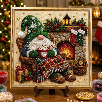 🔥 EARLY CHRISTMAS SALE 49% OFF - Christmas Gnomes DIY Diamond Pearl Art Kit GFTOTP21401